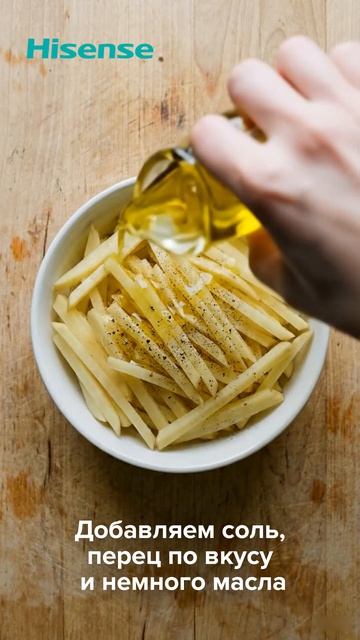 Рецепт картофеля фри в аэрогриле