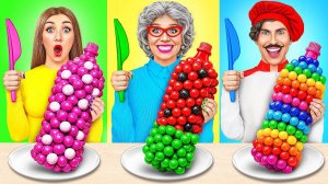 Кулинарный Челлендж# Я против Бабушки # Лайфхаки для Родителей от Jelly DO Challenge