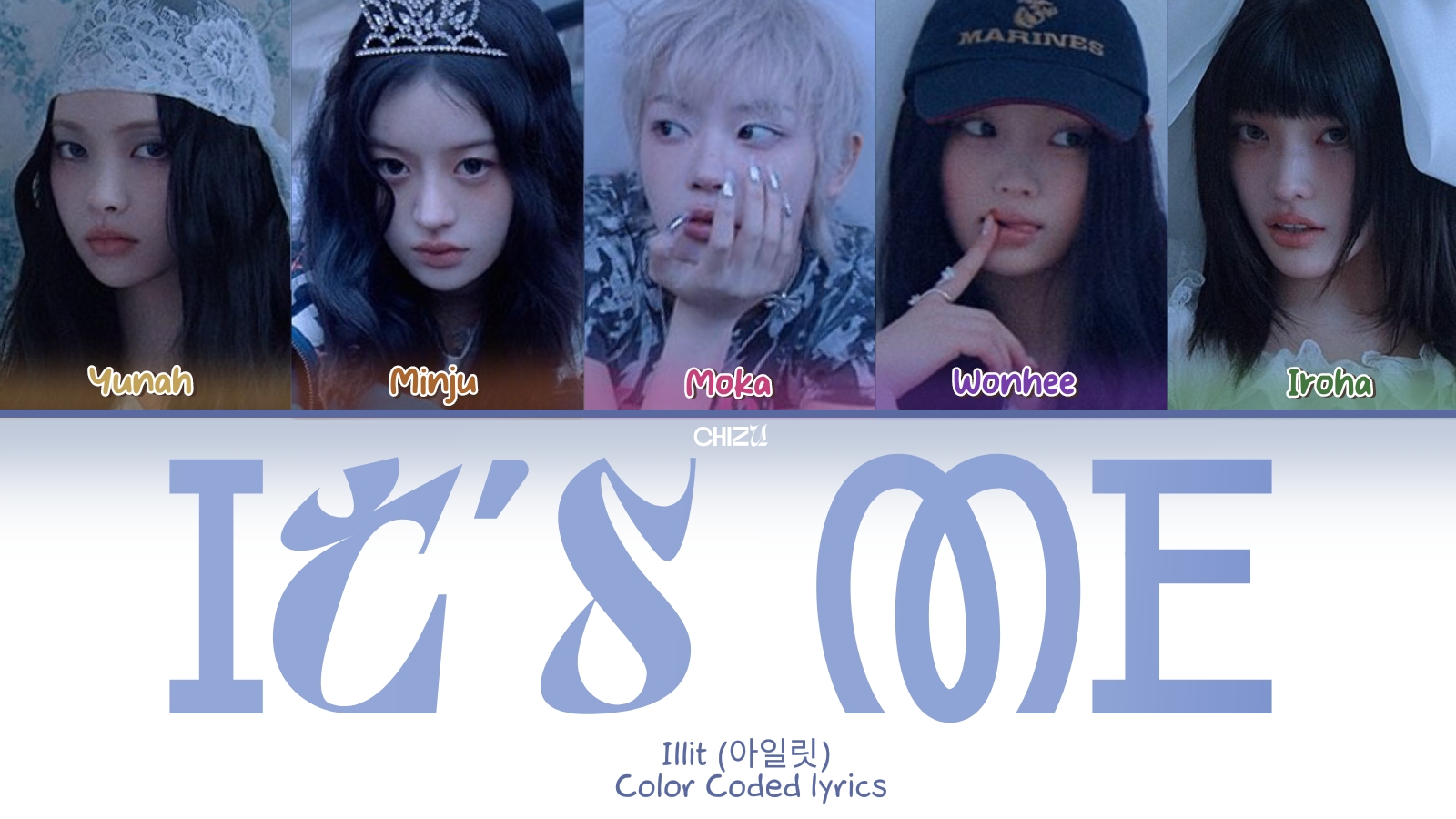 ILLIT 'IT'S ME' кириллизация ：перевод на русский