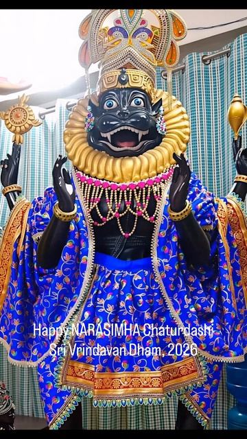 С праздником Нарасимха-чатурдаши Днем Явления Господа Нарисимхи воплощения Кришны