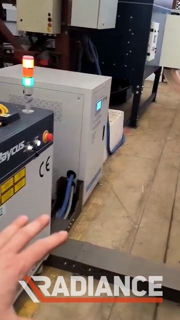 Radiance Laer. Лазерная резка на воздухе. Черная сталь. #металлообработка #лазернаярезка #ЧПУ