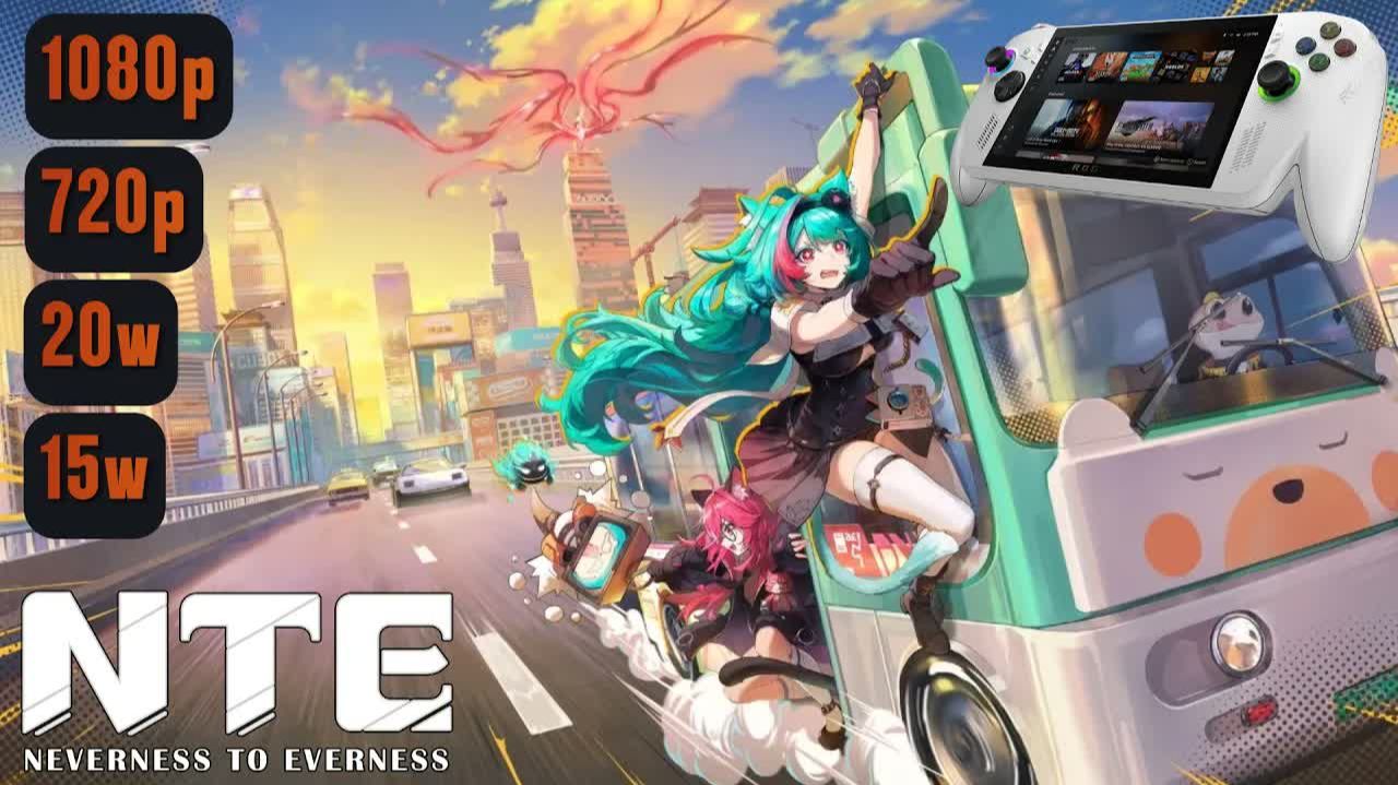 Neverness To Everness | ROG Xbox Ally | AMD Z2 A | 720p, 1080p | FSR