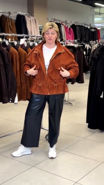 Новая коллекция курток из натуральной итальянской замши 89900р‼️