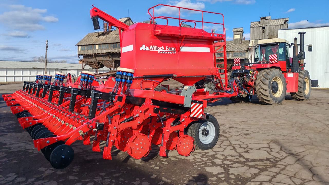 «СевМастер-10»: анкер на параллелограмме + гидравлика для К-700