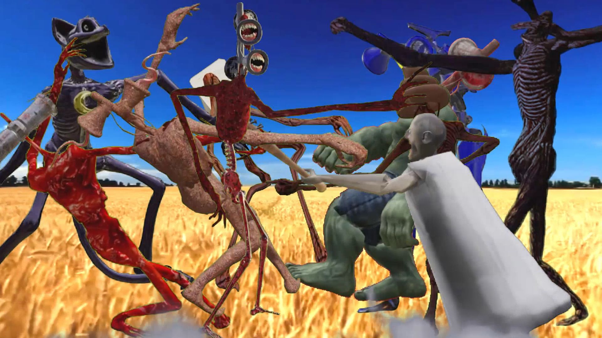 СБОРНИК СЕРИЙ ПРО СИРЕНОГОЛОВЫХ МОНСТРОВ В РЕАЛЬНОЙ ЖИЗНИ