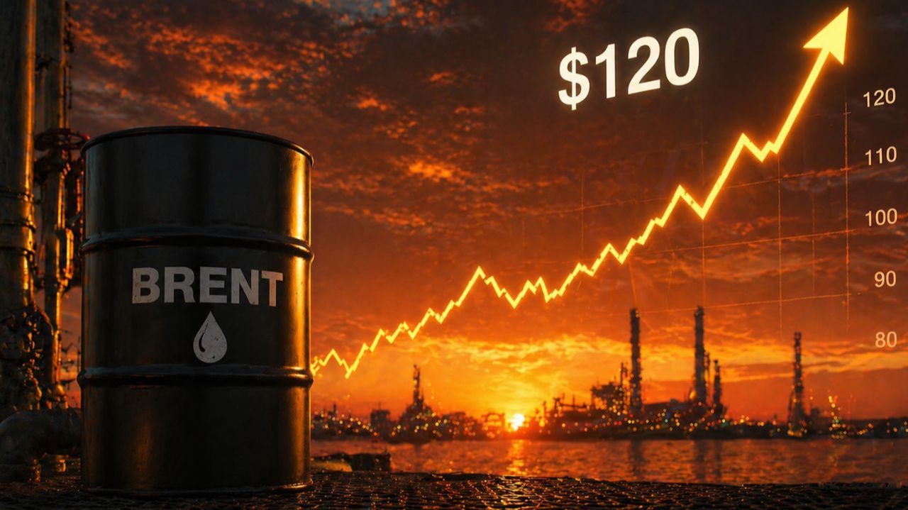 Цена нефти Brent выросла до 120 долларов на фоне напряженности вокруг Ормузского пролива