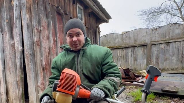 Не заводится Бензокоса Триммер Косилка После замены