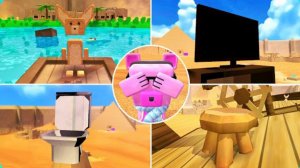 Я нашел НОВЫЕ скрытые места в пустыне/Super Bear Adventure🐻