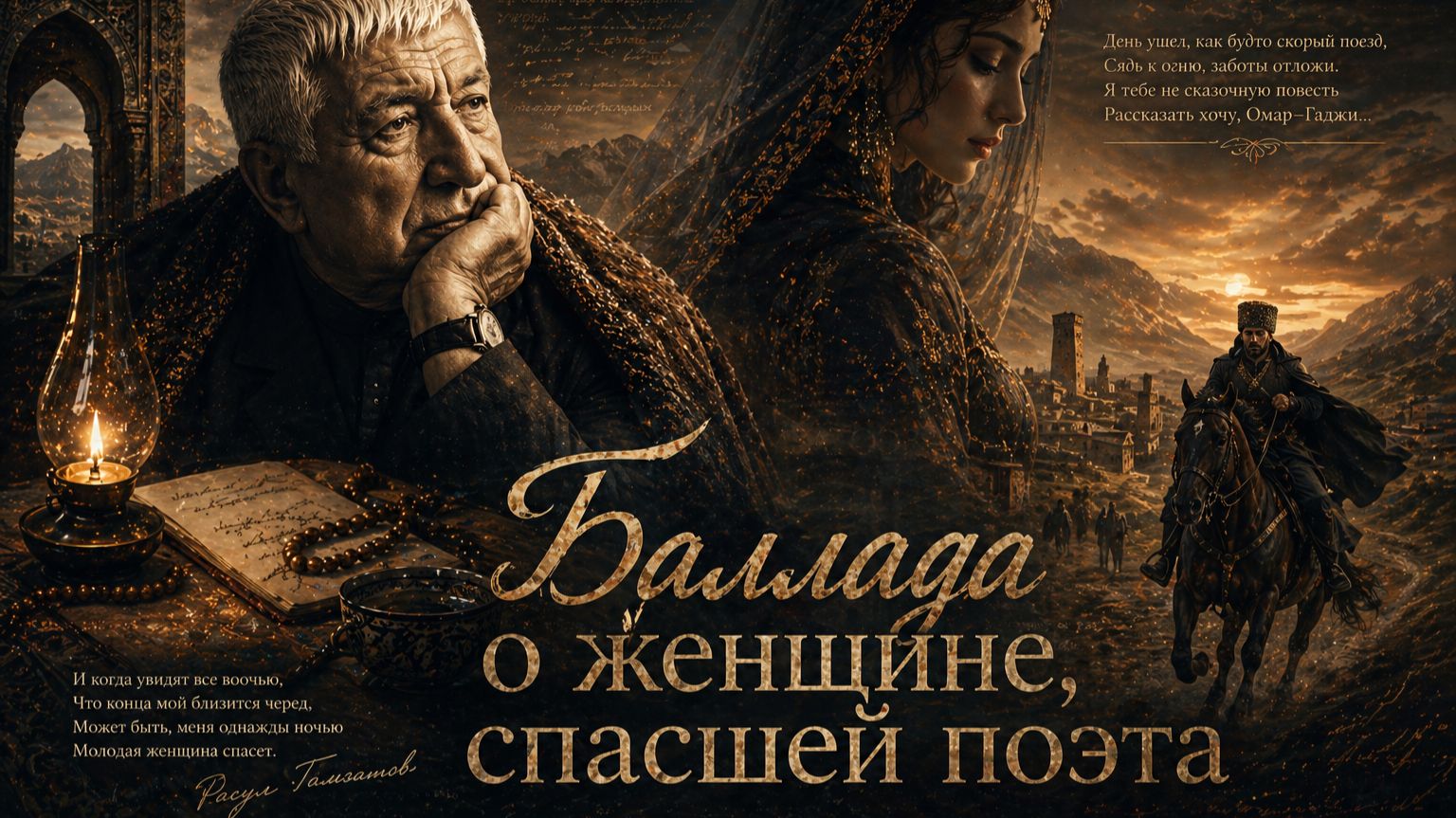 Баллада о женщине, спасшей поэта. Стихи Расула Гамзмтова