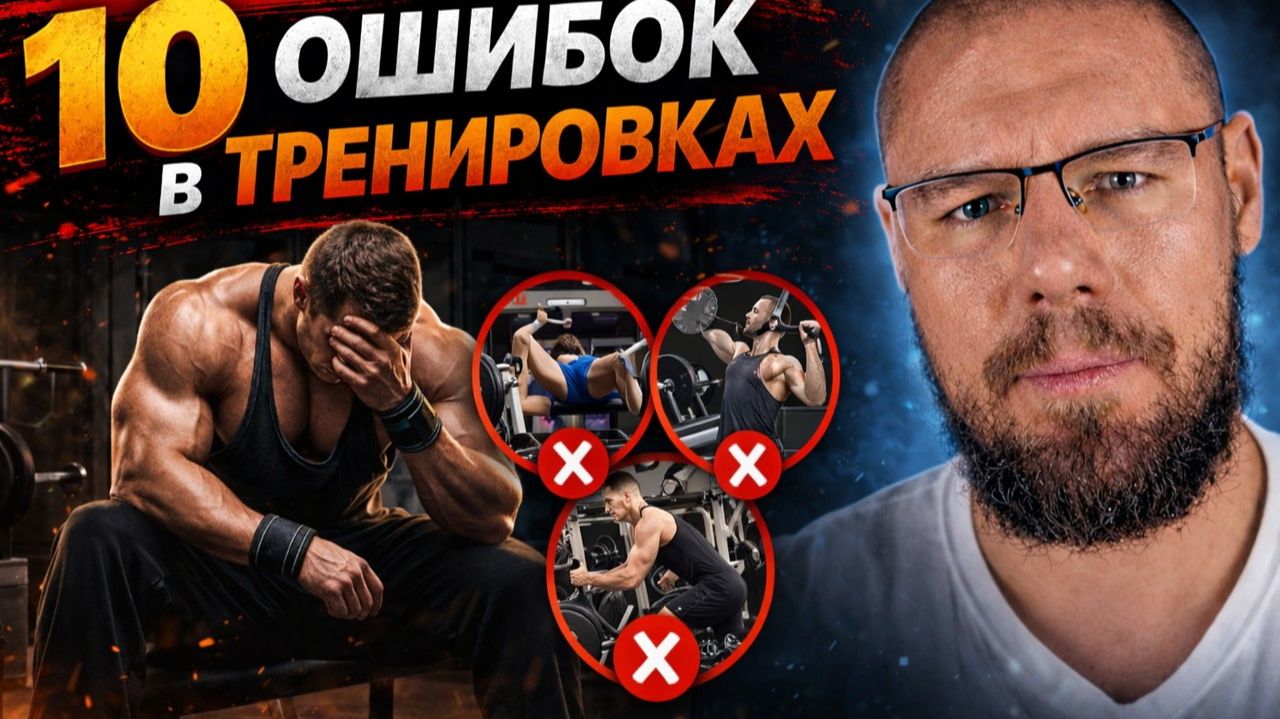Нет результата в тренировках? 10 ошибок которые мешают росту