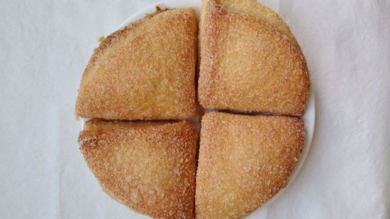 Мягкий эчпочмак с творогом