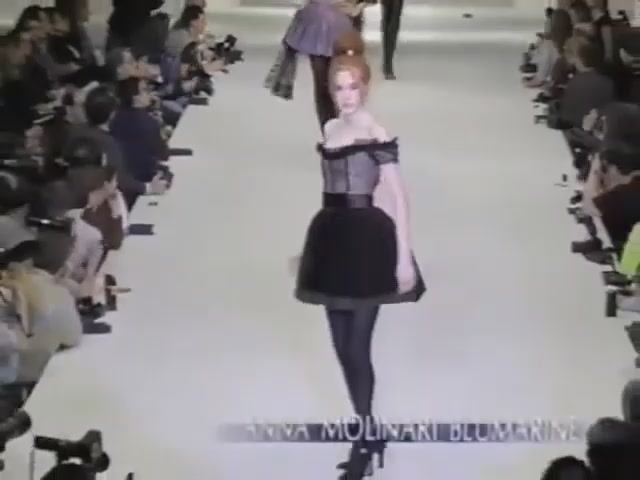 Показ коллекции Blumarine осень-зима 1994-1995. Часть 2