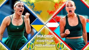 Костюк - Потапова | WTA МАДРИД | 30.04.2026 | Прямая трансляция | xG