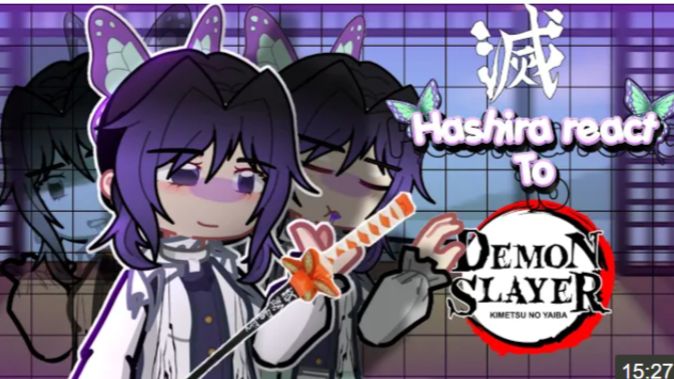  Hashiras React To Themselves 1 9 Shinobu Kocho Demon Slayer Kny