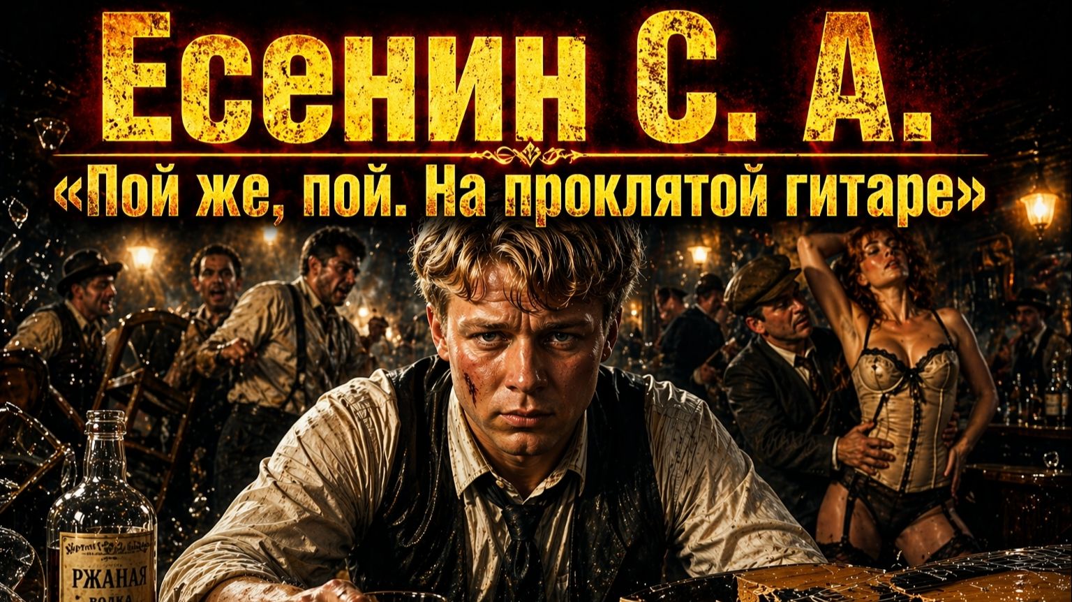🔥 Есенин С. А. — «Пой же, пой. На проклятой гитаре» (Dark Rock / Grunge Ballad) 🔥