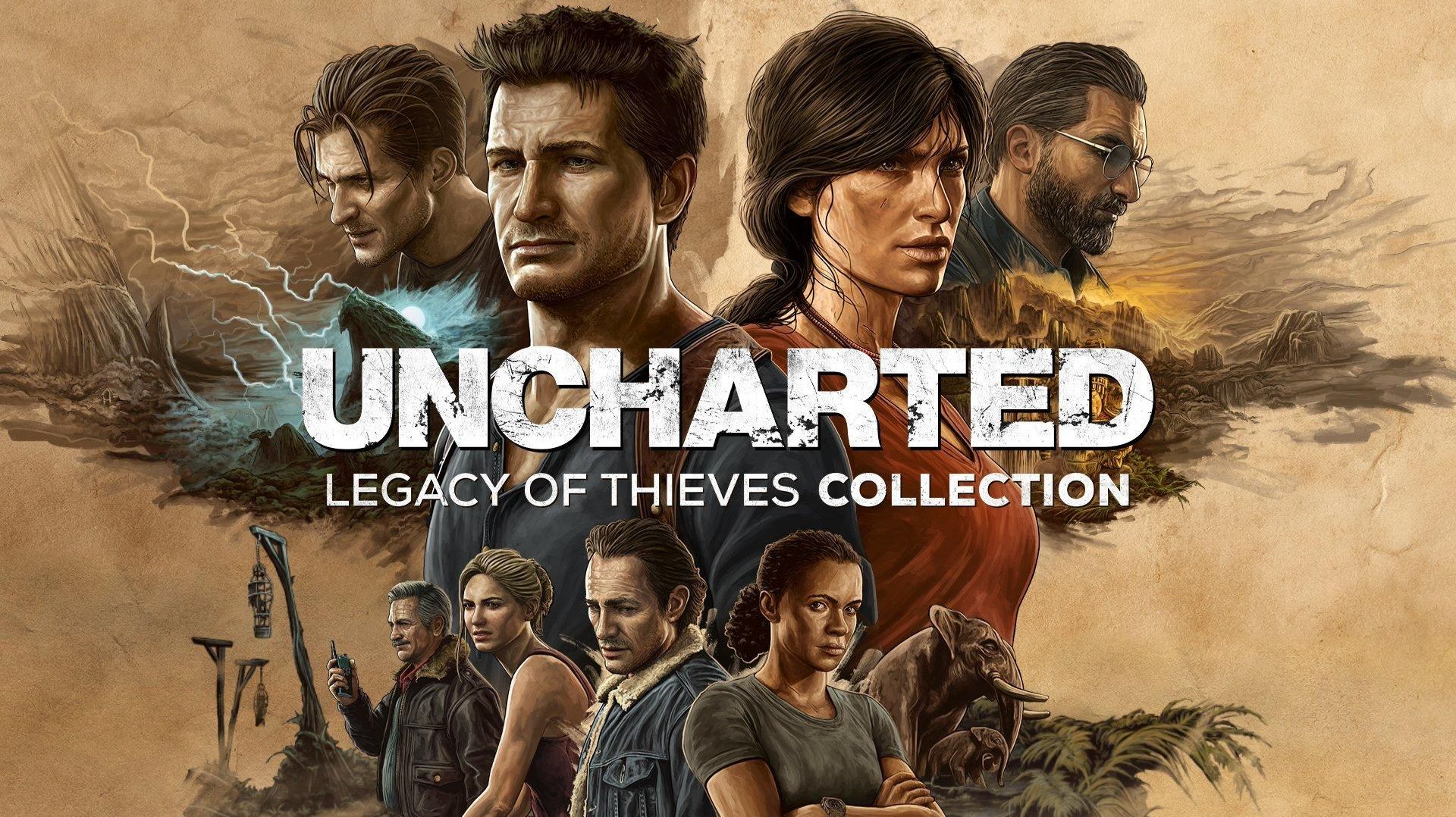 UNCHARTED Legacy of Thieves Collection. Прохождение ч.1