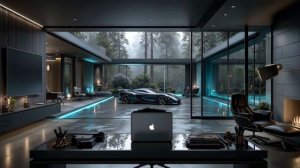 Deep Work Music ｜ Modern Luxury Focus - Hyperfocus Coding Session in a Glass Mansion-(1080p30)