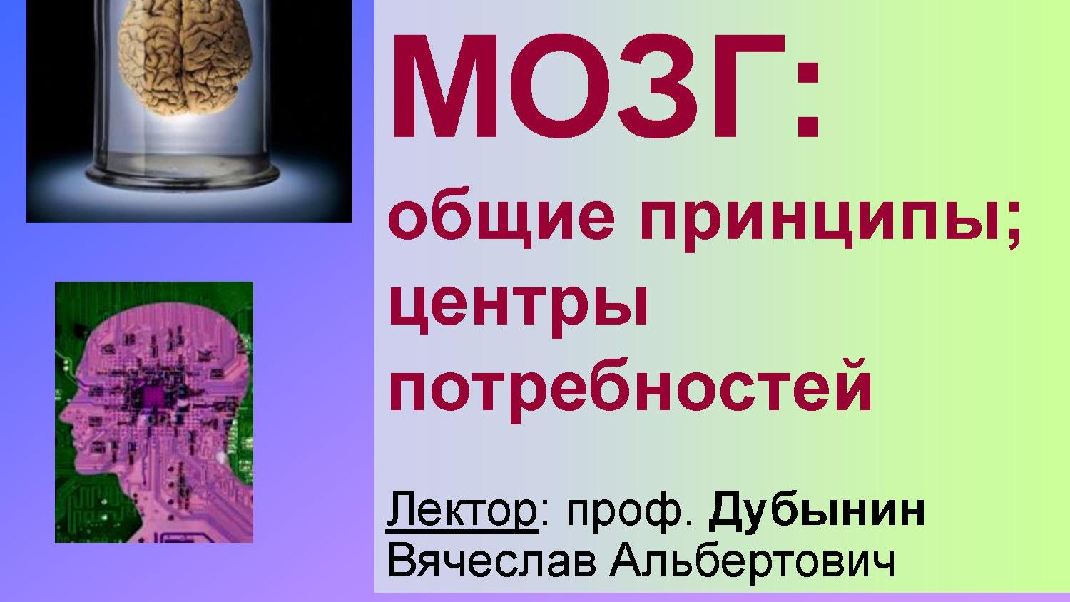 Физиология потребностей 1