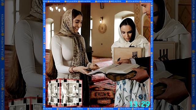 QUEEN'S OF AZERBAIJAN. 👑🙏🙇❤️❤️❤️🌙🌙🌙✨ #LEYLAALIYEVA #ARZUALIYEVA