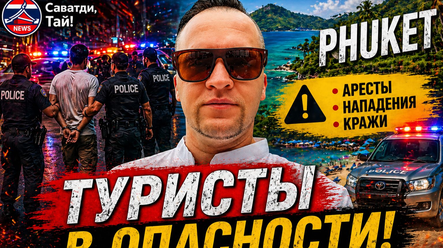 Новости Таиланда сегодня 29.04.2026  Пхукет и Паттайя 2026  криминал туристы полиция
