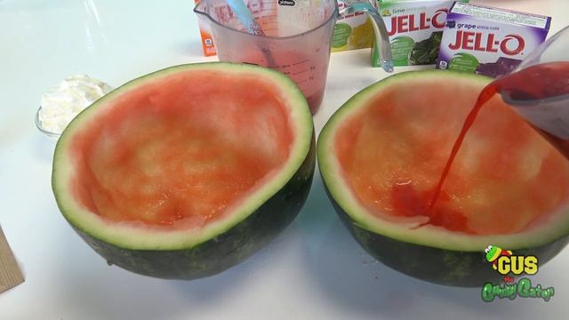 JELLO RAINBOW GUMMY WATERMELON Slices! DIY
