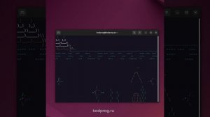 Рыбки в терминале Linux