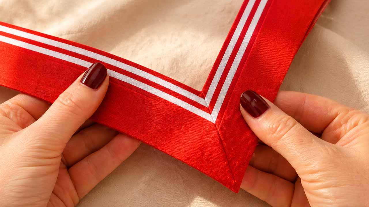 Подозрительно ровно: как сделать V-образный вырез, если раньше у вас всегда были складки и заломы