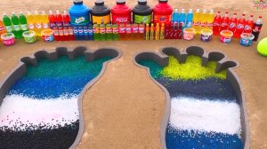 Это взорвалось 😱 Гигантская нога с Ментос! Смотри что стало 🌈 Мультики для детей