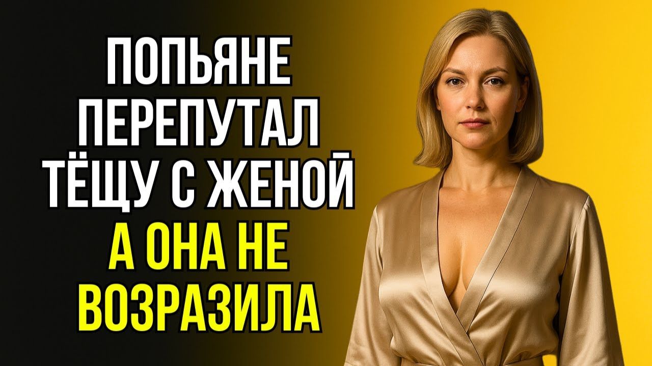 ПОНЯЛ, ЧТО ЭТО БЫЛА ТЁЩА, НО УЖЕ БЫЛО НЕ ОСТАНОВИТЬ