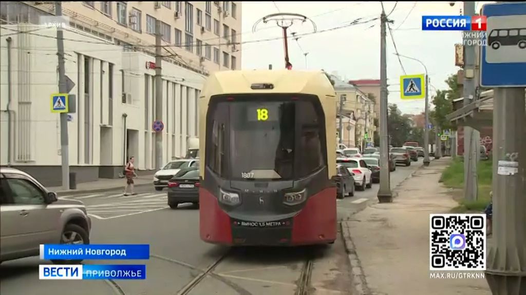18 трамвай в Нижнем Новгороде снимают с маршрута на время строительно-монтажных работ