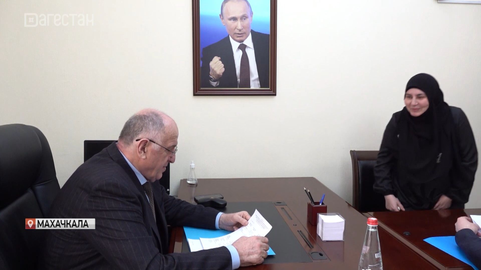 Председатель правительства Дагестана провёл личный приём граждан