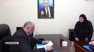 Председатель правительства Дагестана провёл личный приём граждан