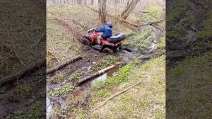 loncin xwolf 550 l чуть засел.