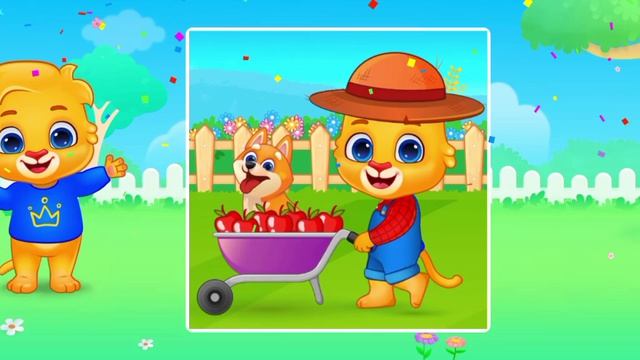 Детский развивающий мультфильм, пазлы, головоломка.