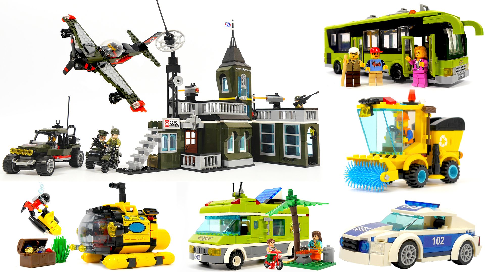 Обзоры конструкторов лего