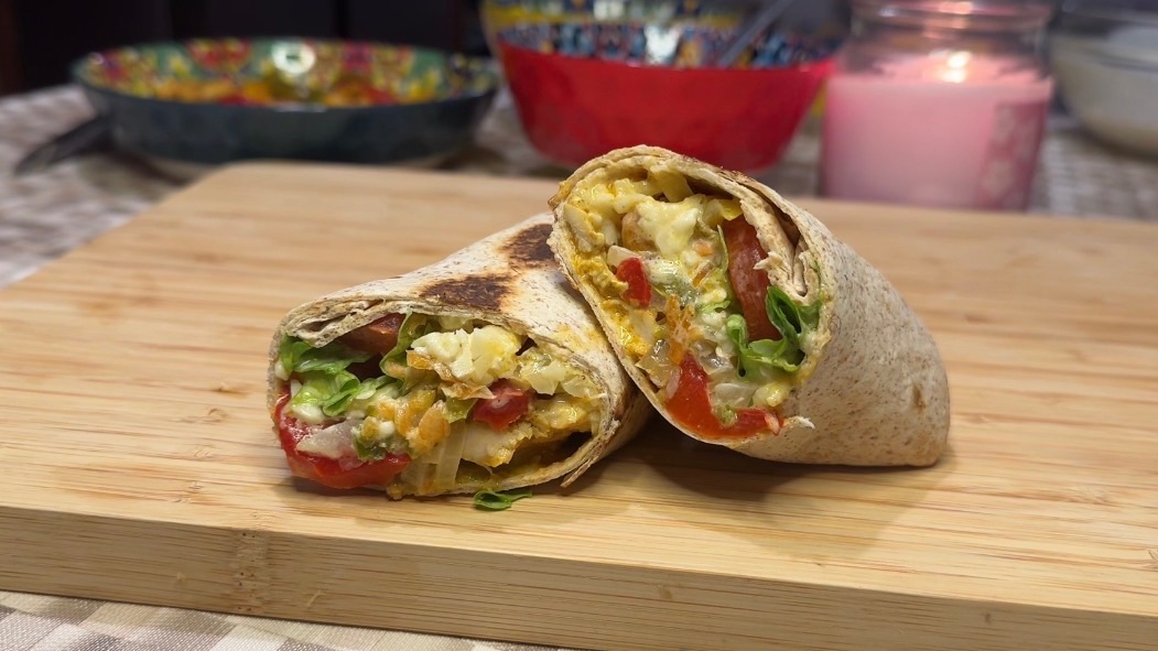 МЕКСИКАНСКИЕ ФАХИТАС С КУРИЦЕЙ И ОВОЩАМИ