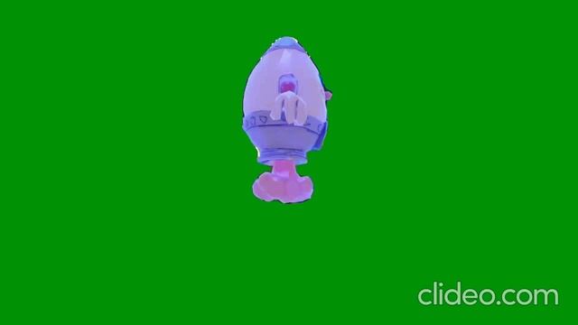 Rocketto из Egg VR бежит футаж