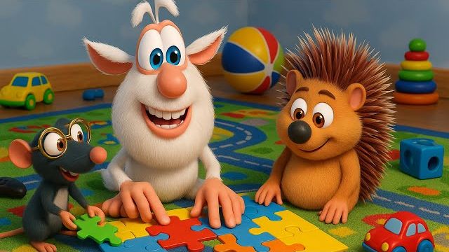 Буба - Игры и Пазлы Мультфильм для детей, сборник мультфильмов