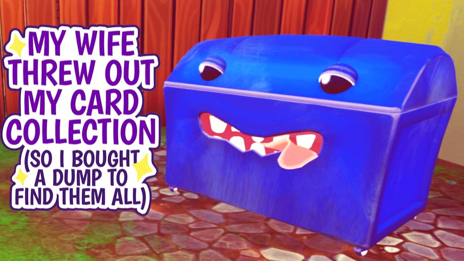 НАСТОЛЬКО ХОРОШАЯ ИГРА, ЧТО АЖ ВСЁ СЛОМАЛОСЬ! ► My Wife Threw Out My Card Collection ► ДАВАЙ ГЛЯНЕМ