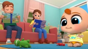 Папочкин Помощник🧹 | Развивающие Мультики Для Детей | Little Angel Русский