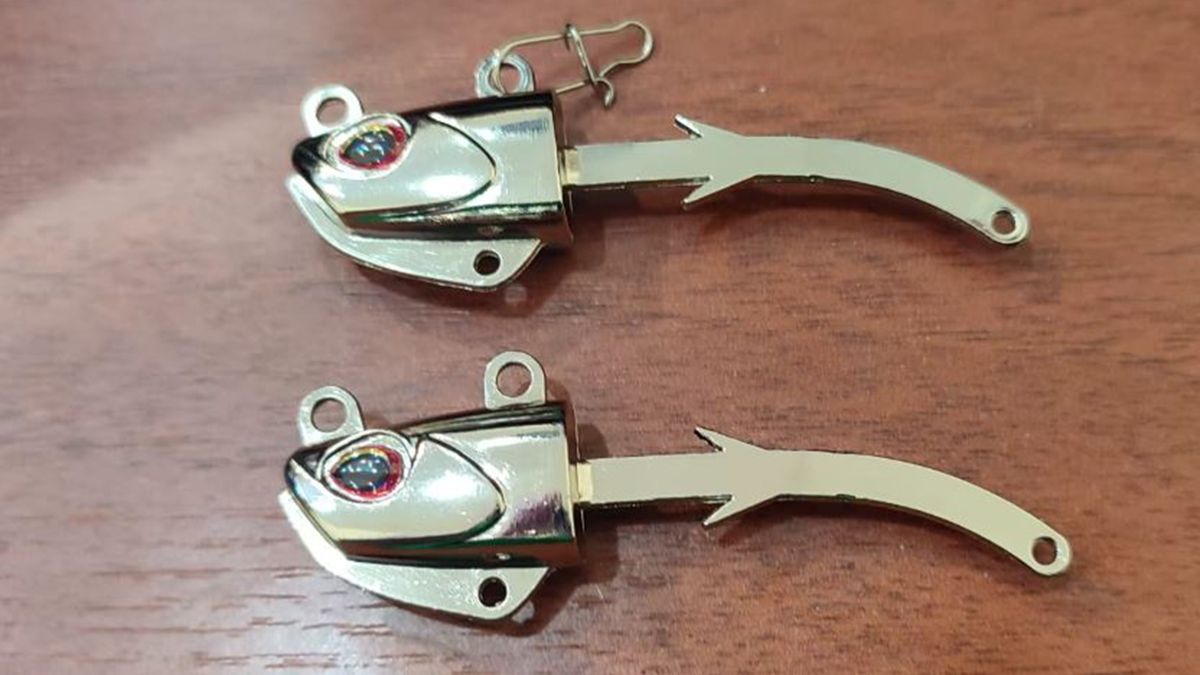 Копия - Jackall Bigbacker Wagshad  (Джиг-Головка) на Спиннинг или со льда зимой как ратлин на судака