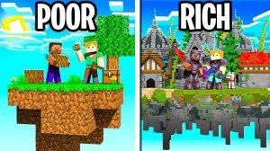 100 Игроков в Скайблоке в Minecraft Hardcore