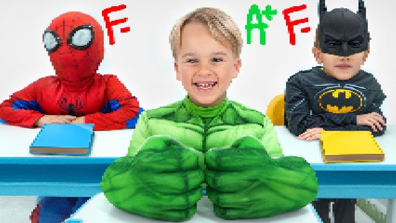 ВЛАДИК И НИКИТКА | Крис и Майк попали в школу супергероев