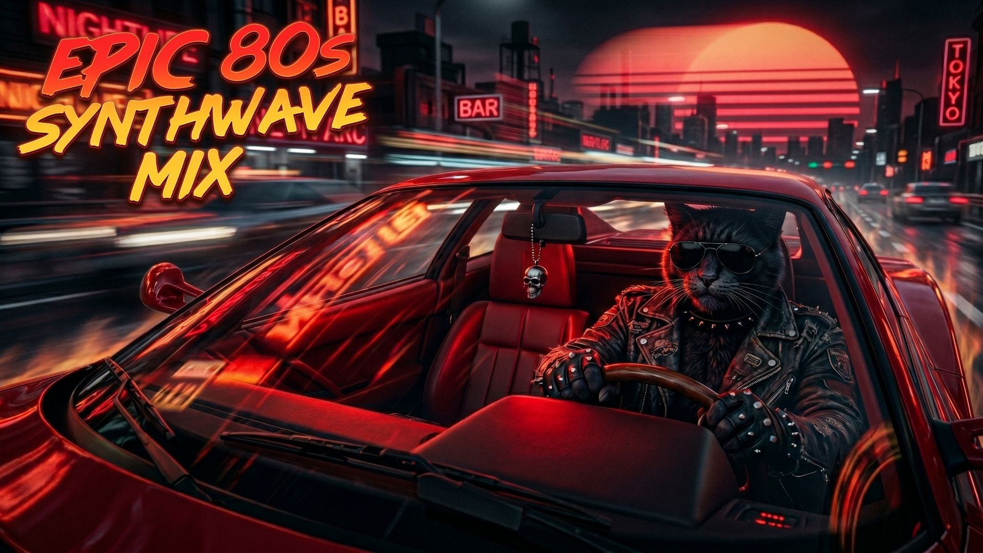 Ретровейв 80-х и Мелодичный Рок ⚡ Драйв на Максимум