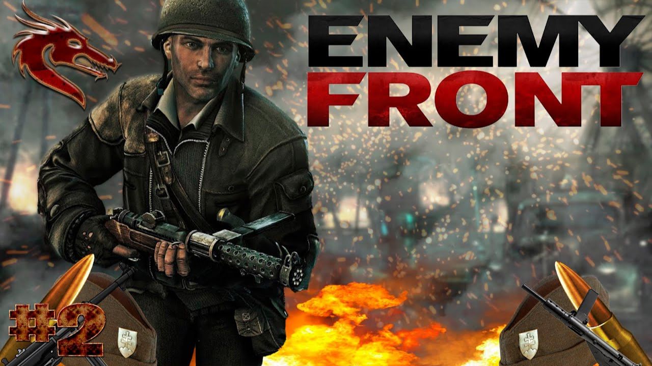 Enemy Front прохождение первая победа битва за сент-кросс ► часть # 2