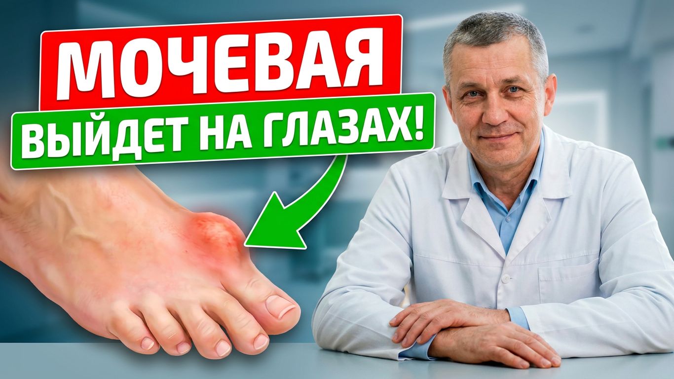 Подагра боится обычной... Что на самом деле провоцирует приступы