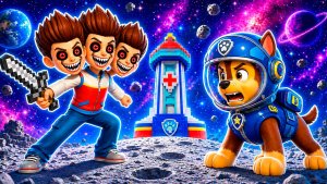 ПРИКЛЮЧЕНИЯ ГОНЩИКА ЩЕНЯЧИЙ ПАТРУЛЬ ПРОТИВ РАЙДЕРА в КОСМОСЕ в МАЙНКРАФТ МУЛЬТИК