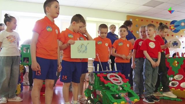 Детсадовцы Лесного сыграли в ПОЛИДРОНные игры