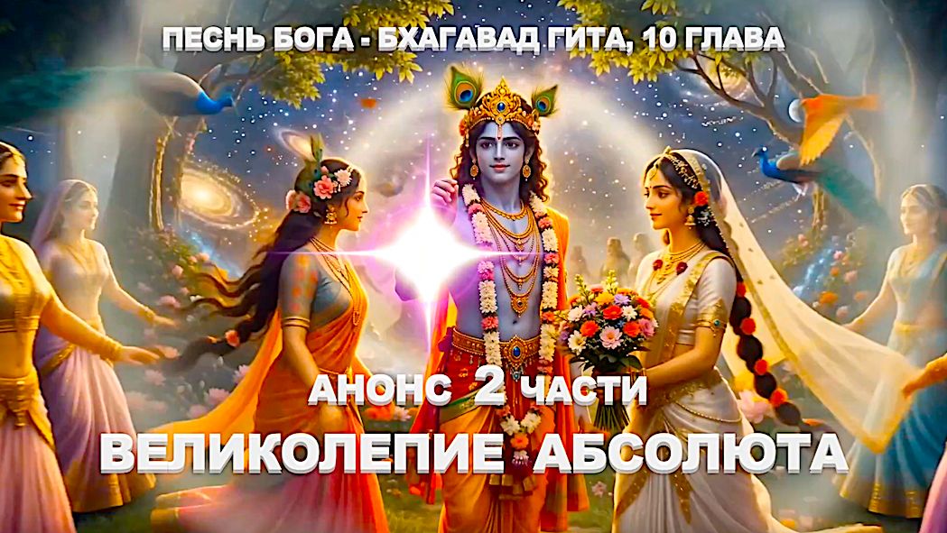 Великолепие Абсолюта | Анонс 2 Части | Песнь Бога - Бхагавад Гита, 10 глава |