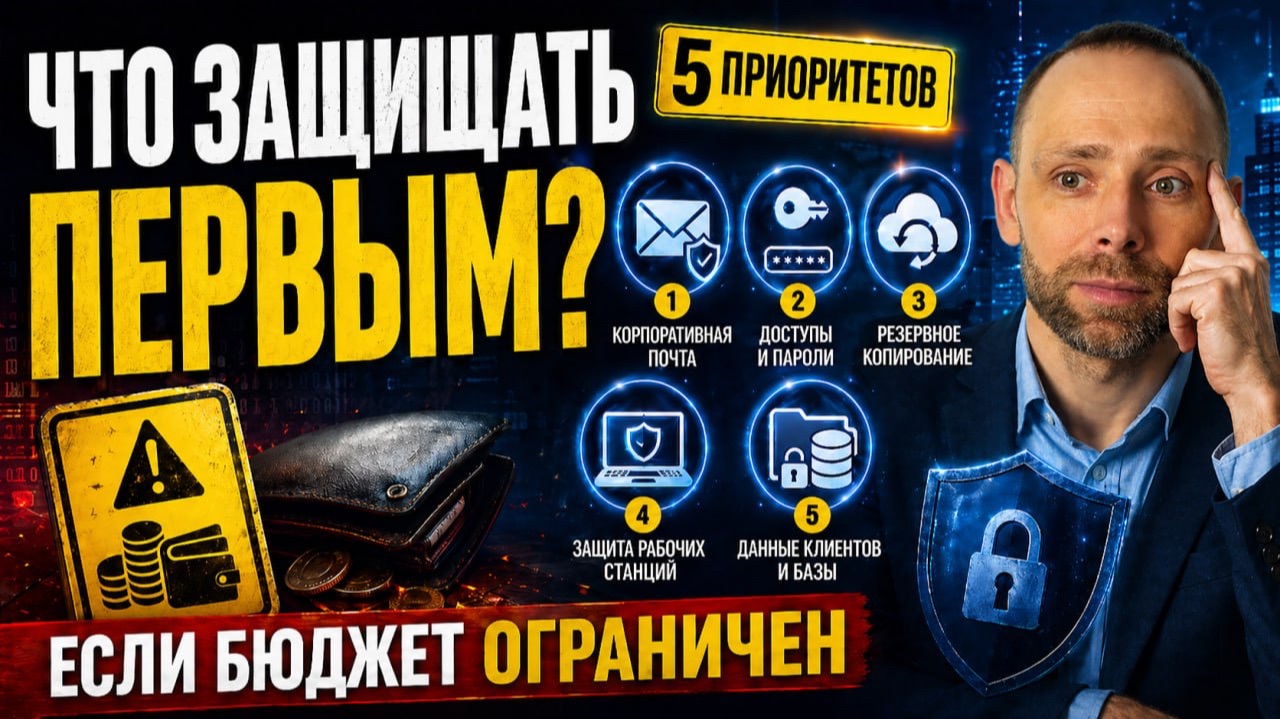 Что защищать в компании в первую очередь, если бюджет на ИБ ограничен
